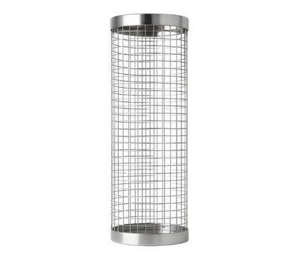 Kohle Co. Rotating Grill Basket – Stainless Steel Rolling Skewer, Dishwasher Safe